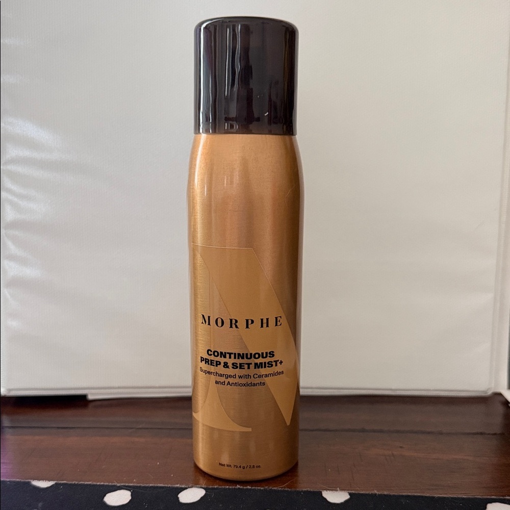 Morphe Continuous Prep & Set Mist+ in Gold